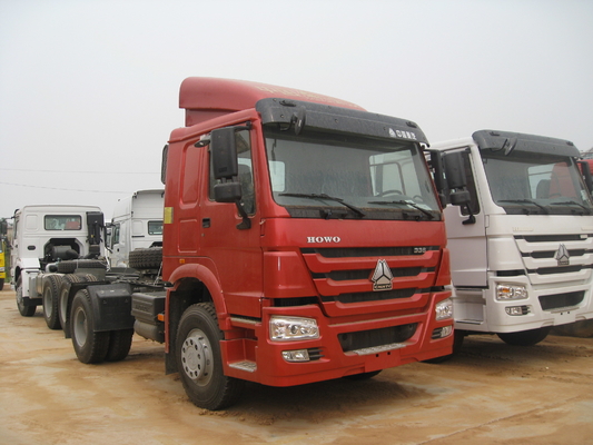 HOWO 4x2 Drive Prime Mover Truck 6 Wheeler 290HP 336HP Kepala Penarik