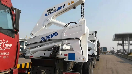 Sinotruk Howo 8x4 Truck Mounted Crane Dengan Xcmg 37t Side Lift Crane Mqh37a