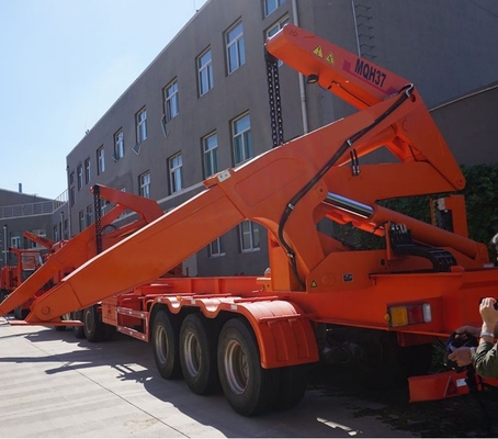 Sinotruk Howo 8x4 Truck Mounted Crane Dengan Xcmg 37t Side Lift Crane Mqh37a