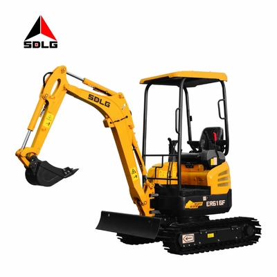 SDLG ER616F Mesin Konstruksi Berat 1 Ton Mini Excavator