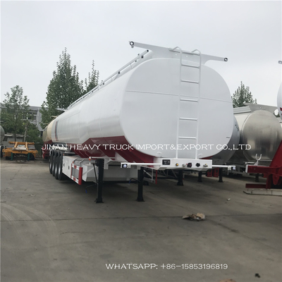 3 Gandar Tugas Berat Semi Trailer Tangki Bahan Bakar Minyak Diesel Cair Trailer Semi