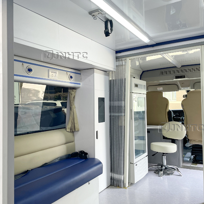 Mobil Ambulans Van Ambulans Mobil Euro5 Vaksinasi Darurat Medis