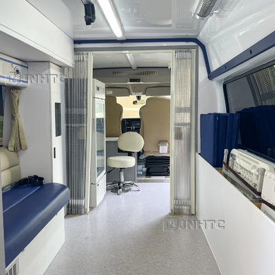 Mobil Ambulans Van Ambulans Mobil Euro5 Vaksinasi Darurat Medis
