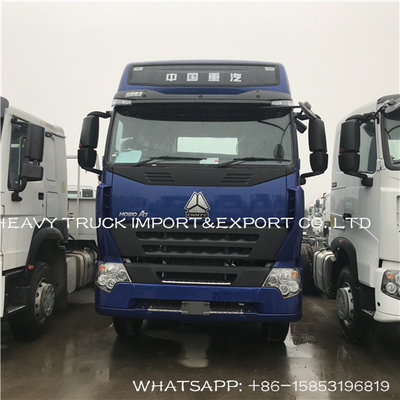 Truk Penggerak Utama A7 CHINA Howo A7 6x4 Truk Traktor Kepala Truk