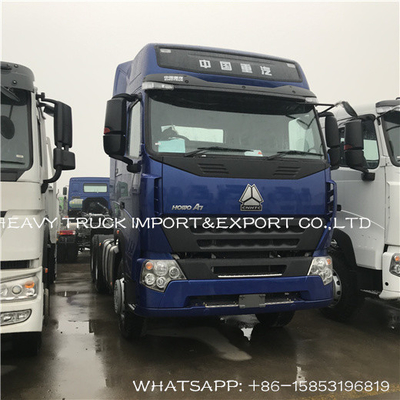 Truk Penggerak Utama A7 CHINA Howo A7 6x4 Truk Traktor Kepala Truk