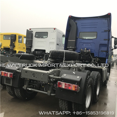 Truk Penggerak Utama A7 CHINA Howo A7 6x4 Truk Traktor Kepala Truk