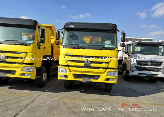 Sinotruk 30 Ton HOWO 371 Dump Truck Emisi EURO II