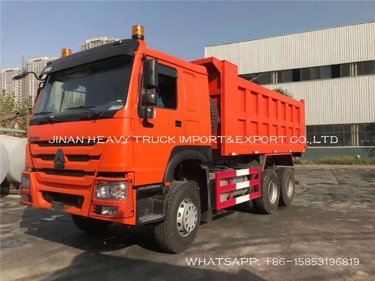 30 Ton Sinotruk Howo Dump Truck 10 Wheeler Heavy Truck Untuk Transportasi Bumi