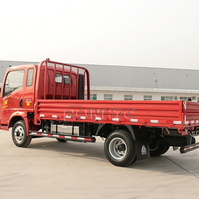 SINOTRUK HOWO 4x2 Truk Komersial Tugas Ringan 2 ton 3 ton 5 Ton Flatbed Truck