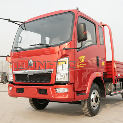 SINOTRUK HOWO 4x2 Truk Komersial Tugas Ringan 2 ton 3 ton 5 Ton Flatbed Truck