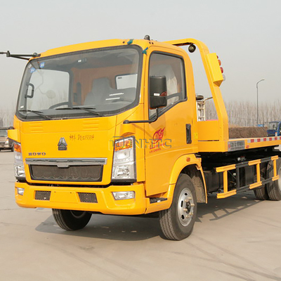 Sinotruk HOWO Baru / Bekas 3 Ton 4x2 Derek Truk Penghapus Blok Jalan Derek