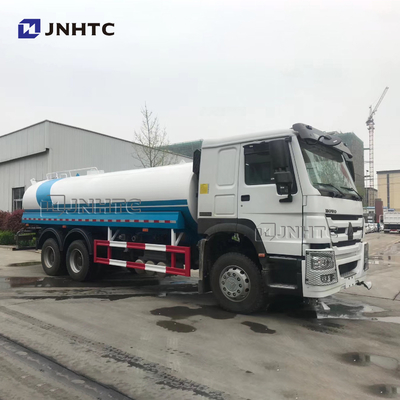 HOWO Truk Penyiram Tangki Pembawa Air Baru / Bekas Euro2 Euro5 6X4 10 Roda 20 Cbm