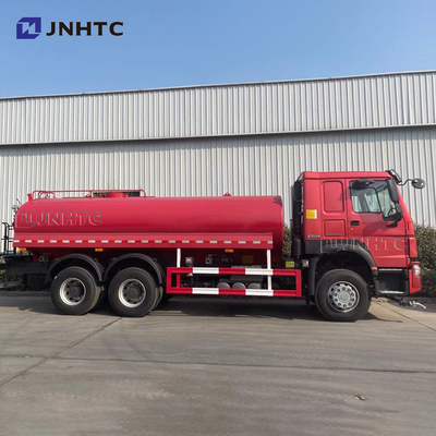 HOWO Truk Penyiram Tangki Pembawa Air Baru / Bekas Euro2 Euro5 6X4 10 Roda 20 Cbm