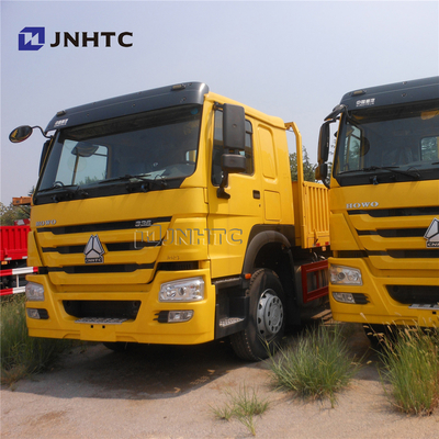 Truk Kargo Berat Flatbed 6X4 371HP Dengan Dinding Samping