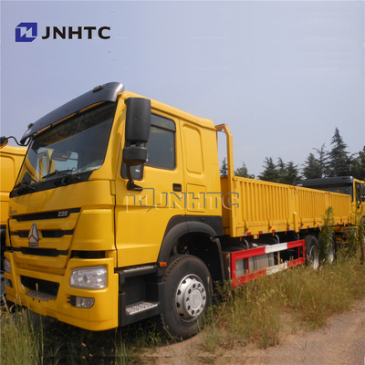 Truk Kargo Berat Flatbed 6X4 371HP Dengan Dinding Samping