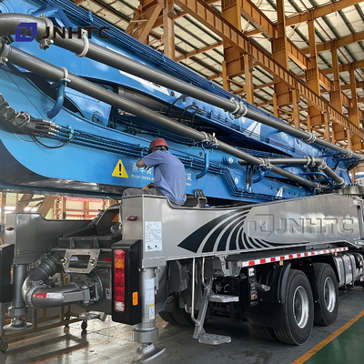 HOWO 4X2 Euro3 46m 37m 42m 45m Truk Pompa Beton