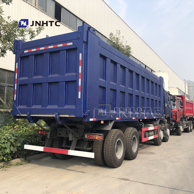 HOWO 8x4 Euro2 371hp 12 Roda Konstruksi Dump Truck Untuk Sudan