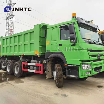 10 Roda 371hp 30t 18M3 Truk Dump Tugas Berat HOWO 6x4
