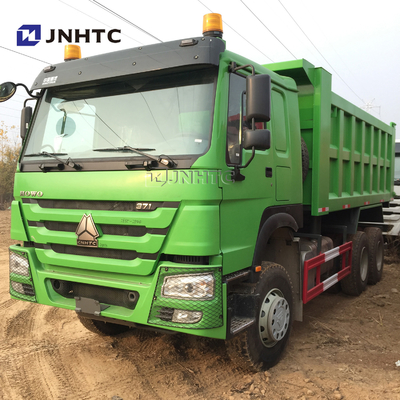 10 Roda 371hp 30t 18M3 Truk Dump Tugas Berat HOWO 6x4