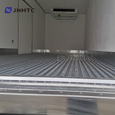 HOWO 6x4 truk pengiriman kontainer Freezer Kulkas Vaksin Didinginkan 20 Ton