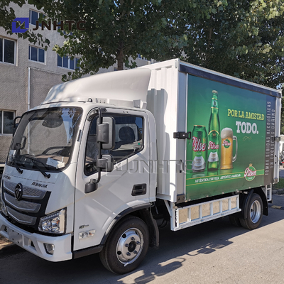 HOWO Euro 2 5 Ton 4x2 Kulkas Freezer Truk Buah Sayuran Transportasi Makanan