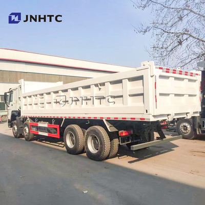 SINOTRUK HOWO 8X4 371hp Kotak kargo yang dapat dilepas Dump truck Flat Bed Tray Tipper