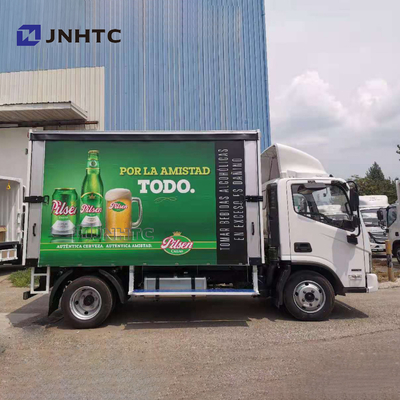Sinotruk HOWO 4x2 Kulkas Freezer Truck Minuman Minuman Berpendingin Box Truck