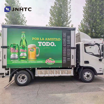 Sinotruk HOWO 4x2 Kulkas Freezer Truck Minuman Minuman Berpendingin Box Truck
