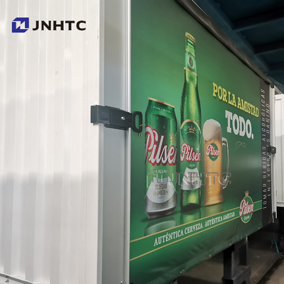 Sinotruk HOWO 4x2 Kulkas Freezer Truck Minuman Minuman Berpendingin Box Truck