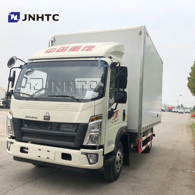 HOWO Light Duty 4x2 Transport Van Container Cargo Box Truck