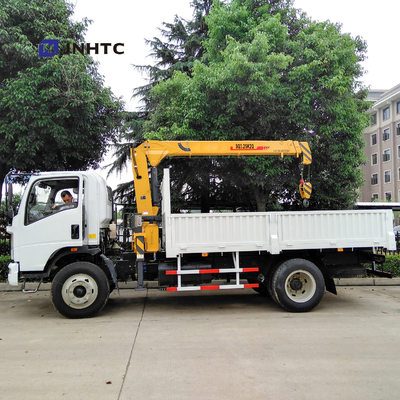 Howo Light 2 ton 3 ton Dump Truck Kecil Dengan Crane Kiri Kanan Drive