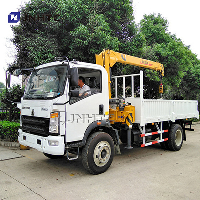 Truk Komersial Tugas Ringan Khusus Truk Sino Dengan Derek Kargo Van 3 Ton