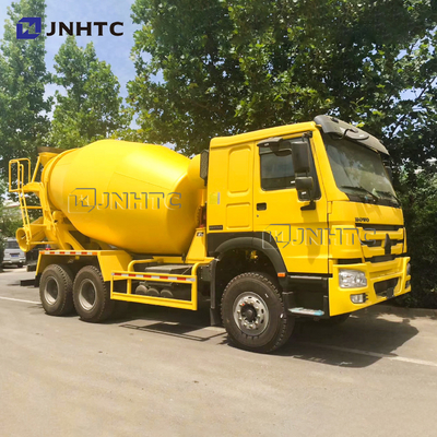 Sinotruk HOWO Euro2 Truk Pengaduk Beton Semen 6X4 9cbm 10cbm 8cbm Truk Agitasi