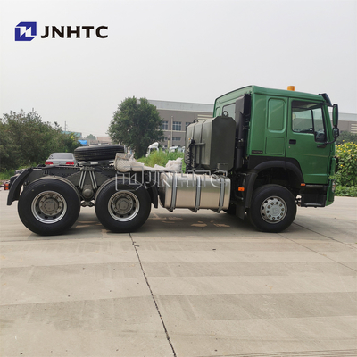 Bekas HOWO Sinotruk 371 Truk Penggerak Utama 420hp 6X4 LHD RHD