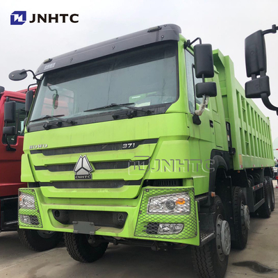 HOWO 8x4 371hp 30 kubik 12 Roda Self Loading Heavy Duty Dump Truck Untuk Botswana