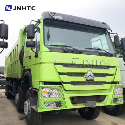 HOWO 8x4 371hp 30 kubik 12 Roda Self Loading Heavy Duty Dump Truck Untuk Botswana