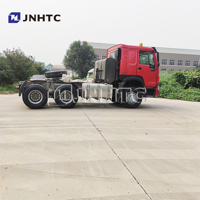 Trailer Kepala Traktor Bekas 95 Km / jam 30 Ton 6x6 Kepala Trailer Truk Traktor Howo Bekas