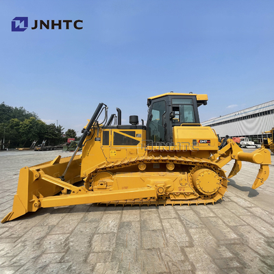 Shantui 4.7cbm 17.5 Ton Buldoser Crewler Hidrolik Penuh 140kw 170Hp DH17