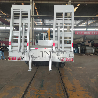 Tugas berat khusus Hydraulic Lipat Boom Crane dipasang Truk