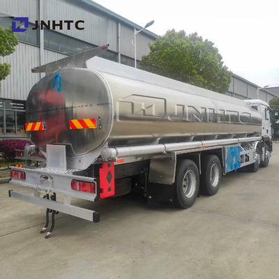 Sinotruk Howo Euro2 8x4 15cbm Truk Tangki Bahan Bakar Paduan Aluminium Stainless Steel 5083