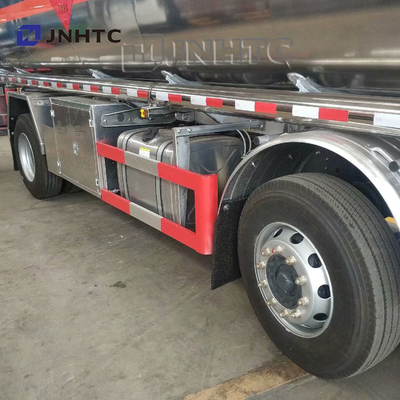Sinotruk Howo Euro2 8x4 15cbm Truk Tangki Bahan Bakar Paduan Aluminium Stainless Steel 5083