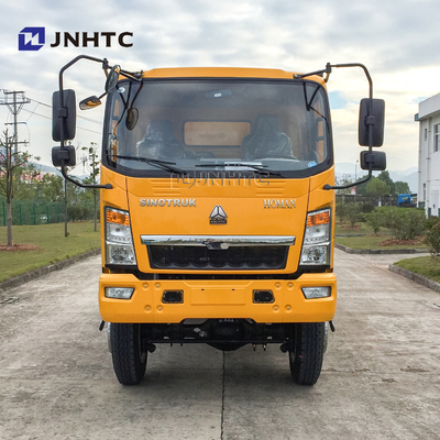 Truk Dump 4X2 6 Roda LHD RHD 5T 8T 10T Truk Dump Ringan Truk Kargo Mini
