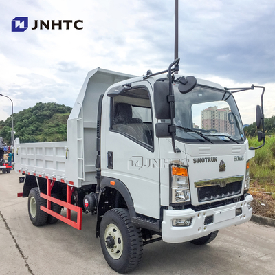 Truk Komersial Tugas Ringan Sinotruk 5 Ton Truk Dump Ringan Howo