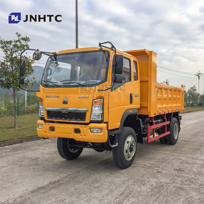 Truk Komersial Tugas Ringan Sinotruk 5 Ton Truk Dump Ringan Howo