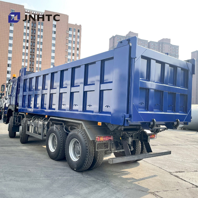 HOWO 6X4 Truk Dump Tugas Berat 10 Roda 20m3 Truk Tipper 371hp Dengan Lampu Alarm