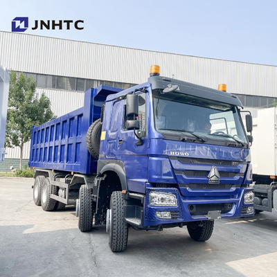 HOWO 6X4 Truk Dump Tugas Berat 10 Roda 20m3 Truk Tipper 371hp Dengan Lampu Alarm