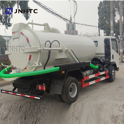 Sinotruk HOWO 4X2 Sewage Suction Truck Euro 3 Rhd LHD 5000 Liter