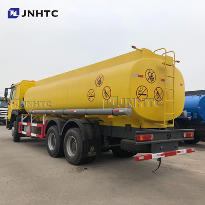 Sino HOWO 6x4 371hp Truk Tanker Bahan Bakar Dengan Tanker 20cbm