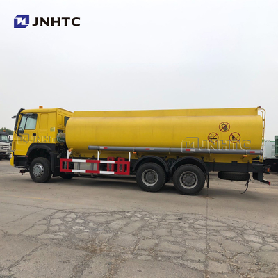 Sino HOWO 6x4 371hp Truk Tanker Bahan Bakar Dengan Tanker 20cbm