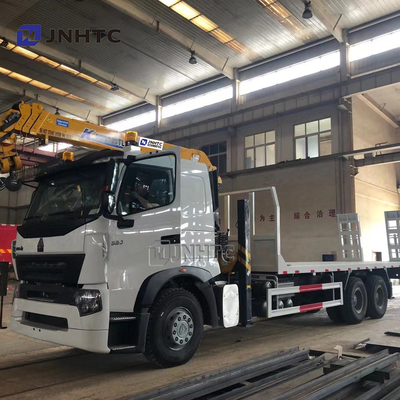 25 Ton Sinotruk HOWO A7 Flatbed Derek Truk Derek 0 Derajat Derek Derek